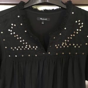 Madewell Black Shirt Dress